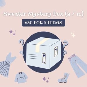 Sweater mystery box. *read description*